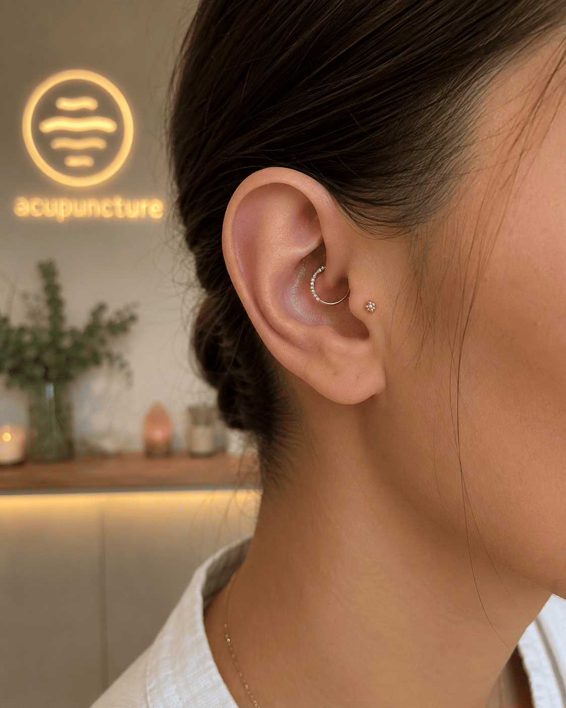 Akupunktur-Piercing in Wolfsburg: Daith, Tragus & Rook erklärt